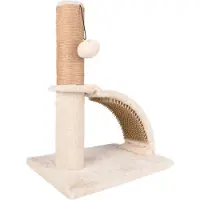 Flamingo Sno 2 Cat Tree Beige 35 x 25 x 43.5 cm