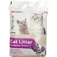 Flamingo Litière pour Chats Lavande - 12 kg