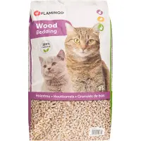Flamingo Lit En Bois Pour Rongeurs 15kg