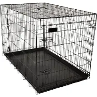 Flamingo Mezo Dog Cage Noir 43 x 61 x 50 cm