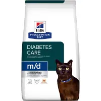 Hill's Pet Nutrition Prescription Diet m/d Diabetes Care - Kattenvoer - Poulet - 3 kg
