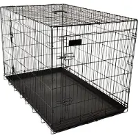 Flamingo Cage en fil de fer Ebo noire, taille : S