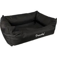 Flamingo - Panier pour chien Dreambay - Noir - 100 x 80 x 25 cm