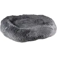 Flamingo Krems Dog Bed Gris 90 x 90 x 15 cm