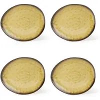 Serax Assiette plate ovale Pure 27,5 cm set de 2