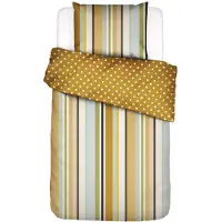 Essenza Set housse de couette en percale de coton Fe⊔ 200TC -y compris les taies d’oreiller
