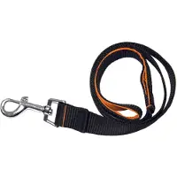 Kurgo Auto Zip laisse et ceinture de maintien noir / orange