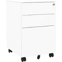 vidaXL Classeur mobile Blanc 39x45x60 cm Acier