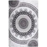 vidaXL Tapis lavable antidérapant 160x230 cm multicolore