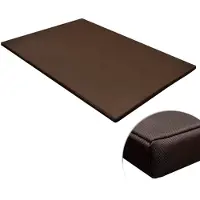 vidaXL Tapis pour chien Plat Rectangulaire Marron XL