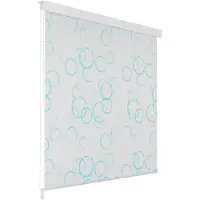 vidaXL Store roulant de douche 80x240 cm Bulle