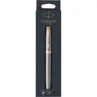 Parker Roller IM Brushed Metal BL F Noir (1x)