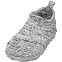 Playshoes Pantoufle gris chiné