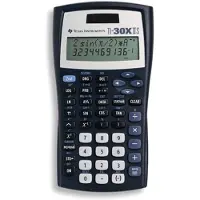 Texas Instruments TI-30X IIS - Calculatrice scientifique - 10 chiffres + 2 exposants - pile, panneau solaire