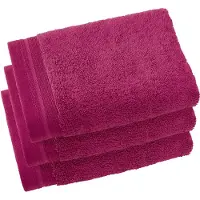 De Witte Lietaer Serviette Invité De Witte Lietaer Contessa Aubergine (40 x 60 cm) (Lot de 3)