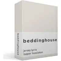Beddinghouse Drap-Housse Beddinghouse Topper Off-White (Stretch Jersey)-120 x 200/220 cm
