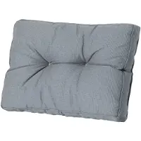 Madison Coussin Salon de Jardin Madison Dossier Florance Rib Grey (73 x 43 cm)