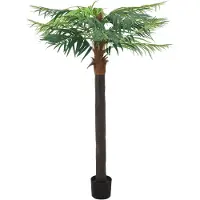 vidaXL Palmier Phoenix artificiel avec pot 215 cm Vert