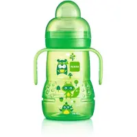 Mam Biberon transition 220 ml - bec silicone vert (Couleur non sélectionnable) 220 ml Bouteilles