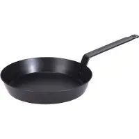 Excellent houseware Koekenpan - Paellapan - 28 cm - Zwart