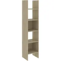 vidaXL Bibliothèque Chêne sonoma 40x35x180 cm Bois d’ingénierie