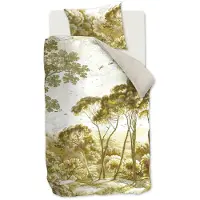 Beddinghouse Ensemble de housse de couette Meja en satin de coton 220TC - avec taies d'oreiller