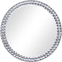 vidaXL Miroir mural 60 cm Verre trempé