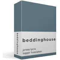 Beddinghouse Drap-Housse Beddinghouse Topper Cool Grey (Stretch Jersey)-180 x 200/220 cm