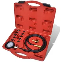 vidaXL Kit de test de pression d'huile et de moteur