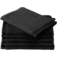 De Witte Lietaer Gant de Toilette De Witte Lietaer Contessa Noir (Lot de 6)