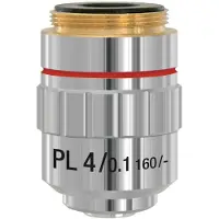 Bresser - OBJECTIF DIN PLAN ACHROMATIQUE PL 4X POUR MICROSCOPE
