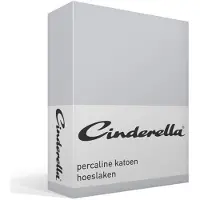 Cinderella Drap-housse Cinderella Gris Clair (Coton)-70 x 200 cm