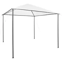 vidaXL Pavillon 3x3x2,9 m Blanc 180 g/m