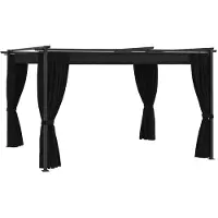 vidaXL Belvédère 4x3 m Anthracite