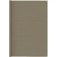 vidaXL Tapis de tente 250x200 cm Taupe