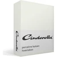 Cinderella Drap-housse Cinderella Ivoire (Coton)-160 x 200 cm