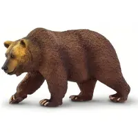 Safari Figurine d'ours grizzly Ltd, couleur marron – À partir de 3 ans