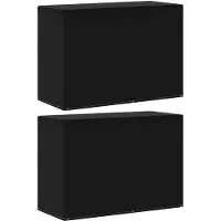 vidaXL Housses meubles de jardin 2 pcs 6 œillets barbecue 180x80x125cm