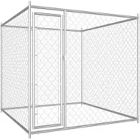 vidaXL Outdoor-Hundezwinger 193x193x185 cm