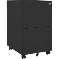 vidaXL Classeur mobile Anthracite 39x45x67 cm Acier