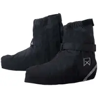 Willex Couvre-chaussure de vélo Court 44-48 Noir 29425