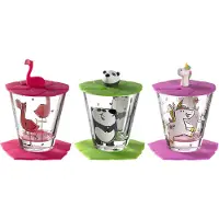 Leonardo Set de Verres pour Enfants Leonardo Flamingo Unicorne Panda (9-pièces)