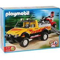 Playmobil 4228 Pick-up avec quad de course