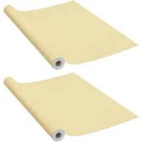 vidaXL Films autoadhésifs de meubles 2 pcs Chêne japonais 500x90cm PVC