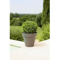 Riviera Pot de Plante Circulaire Gris Riviera Soleilla 60 x 54 cm