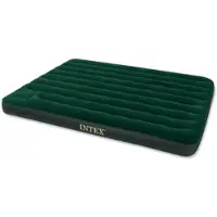 Intex Queen Dura-Beam Downy Airbed avec pompe à pied intégrée - 203x152x25cm