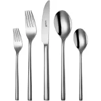Sola Ensemble de couverts - en inox 18/10 - Montreux - 12 personnes - 100 pièces