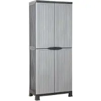 vidaXL Armoire en plastique 68x39x171,5 cm