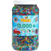 Hama Beads 211-54 cordon Mélange de perles Multicolore 13000 pièce(s)