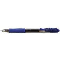 Pilot Pen Gelpen g2 medium blå aeske a 20 stk (20x)
